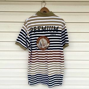 Red Ape Cream Tan Short Sleeve Polo Premium 2XL (B)